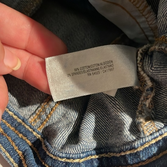 Old Navy Girls Denim Jacket Size Small (6-7) - Classic Blue Jean Jacket - Picture 9 of 9